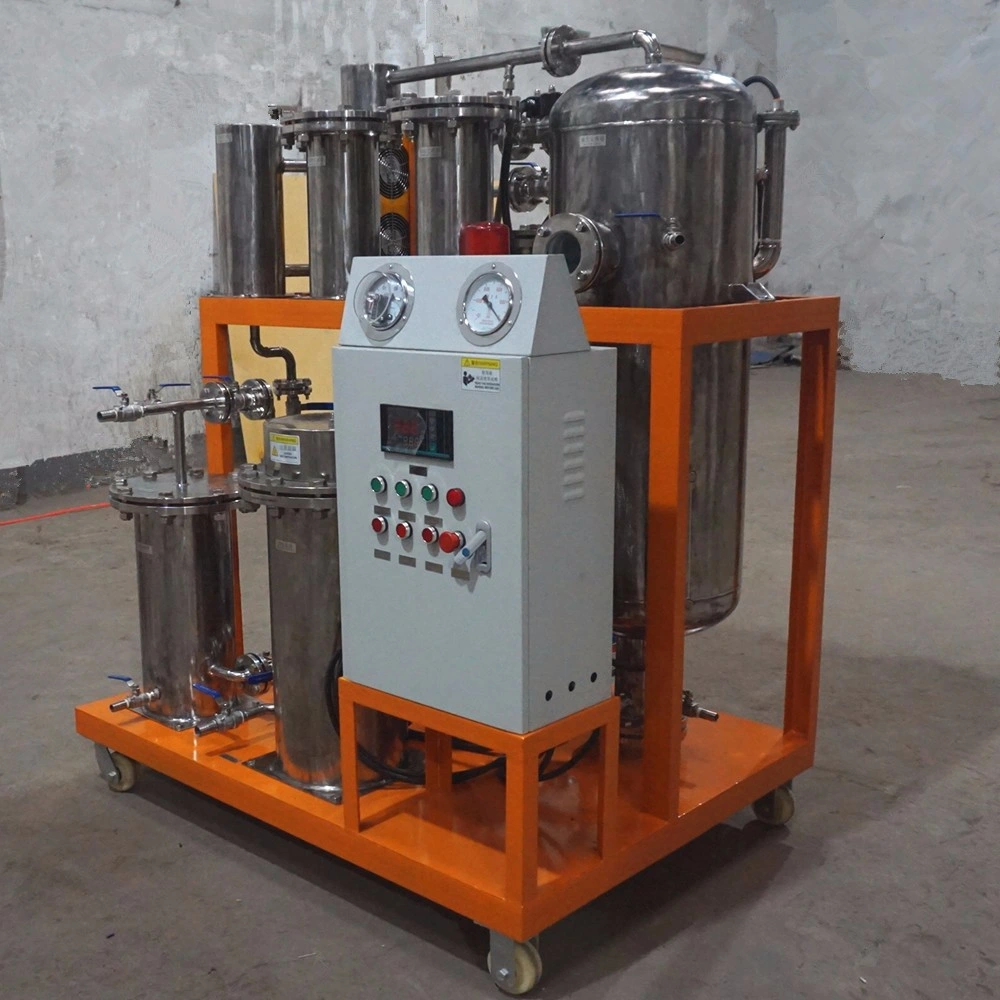 Anti-Acid Anti-Dissolution 304 Stainless Steel Phosphate Ester Fire Resistance Oil Cleaning Machine/Purifier