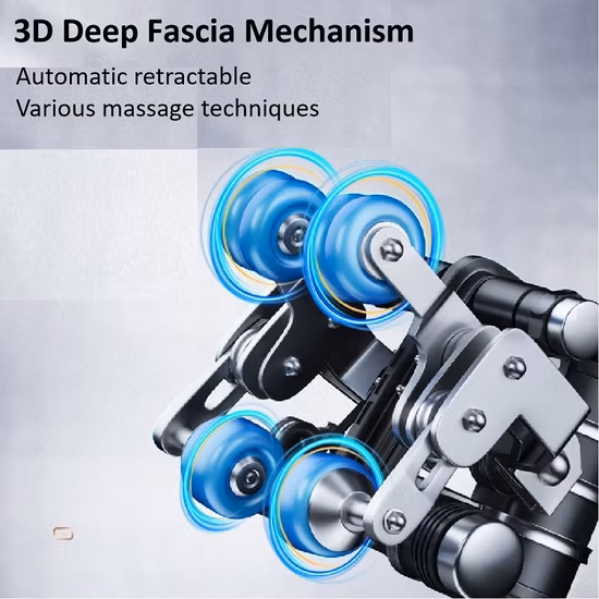 Cadeira de massagem 2023 China de luxo para saúde de corpo inteiro Shiatsu Ai Voz 4D